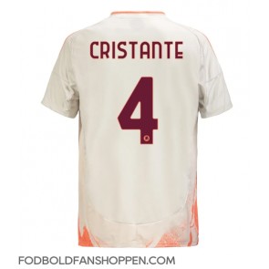 AS Roma Bryan Cristante #4 Udebanetrøje 2024-25 Kortærmet